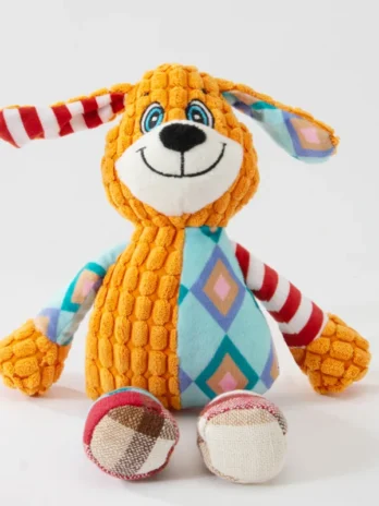 Pet Plush Toy Cat Dog Puzzle Toy Cute Animals Bite Resistant Interactive Squeaky Pet Dog Teeth Cleaning Chew Toy Pet Supplies